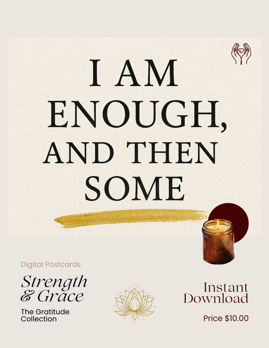 Strength & Grace: Gratitude Digital Postcards — Limited Edition