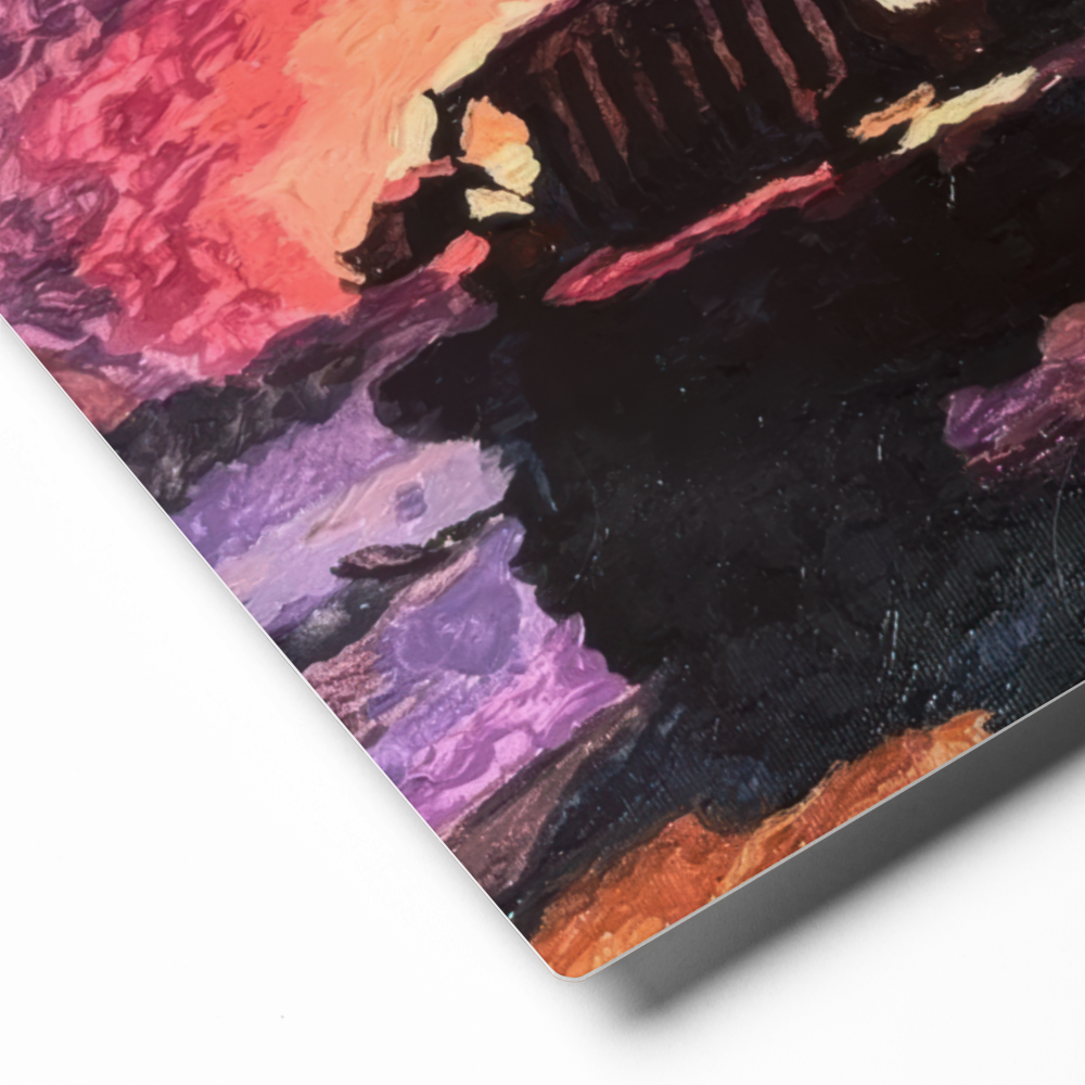 The Rift Herald Metal Print